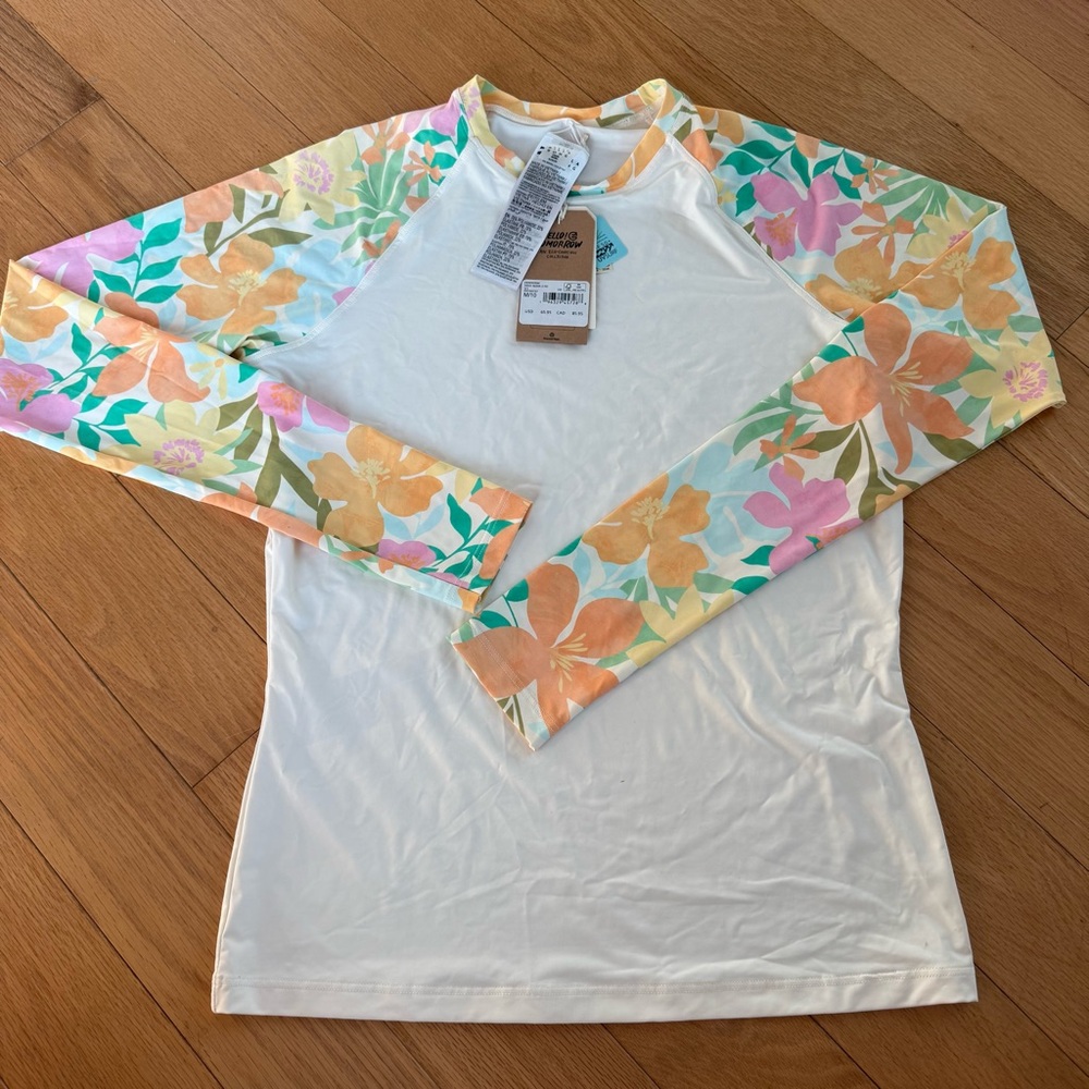 Billabong  Sweet Aloha UPF Long Sleeve Rash Guard
